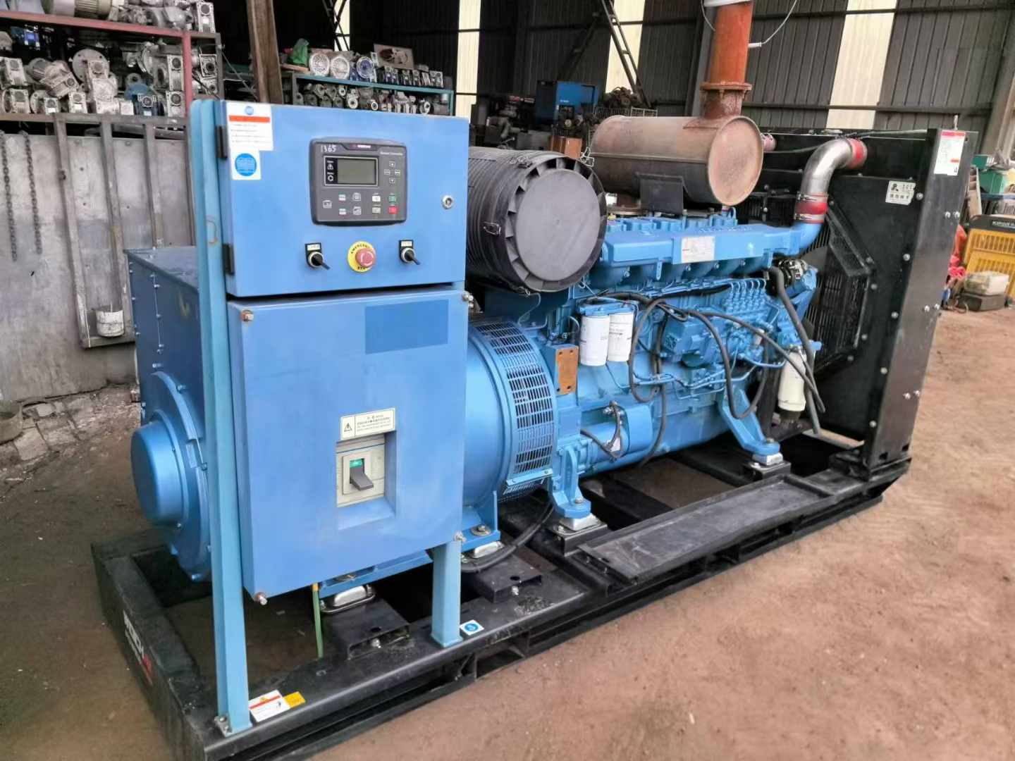 六合500kW 柴油发电机组可带动设备功率的计算公式是什么？