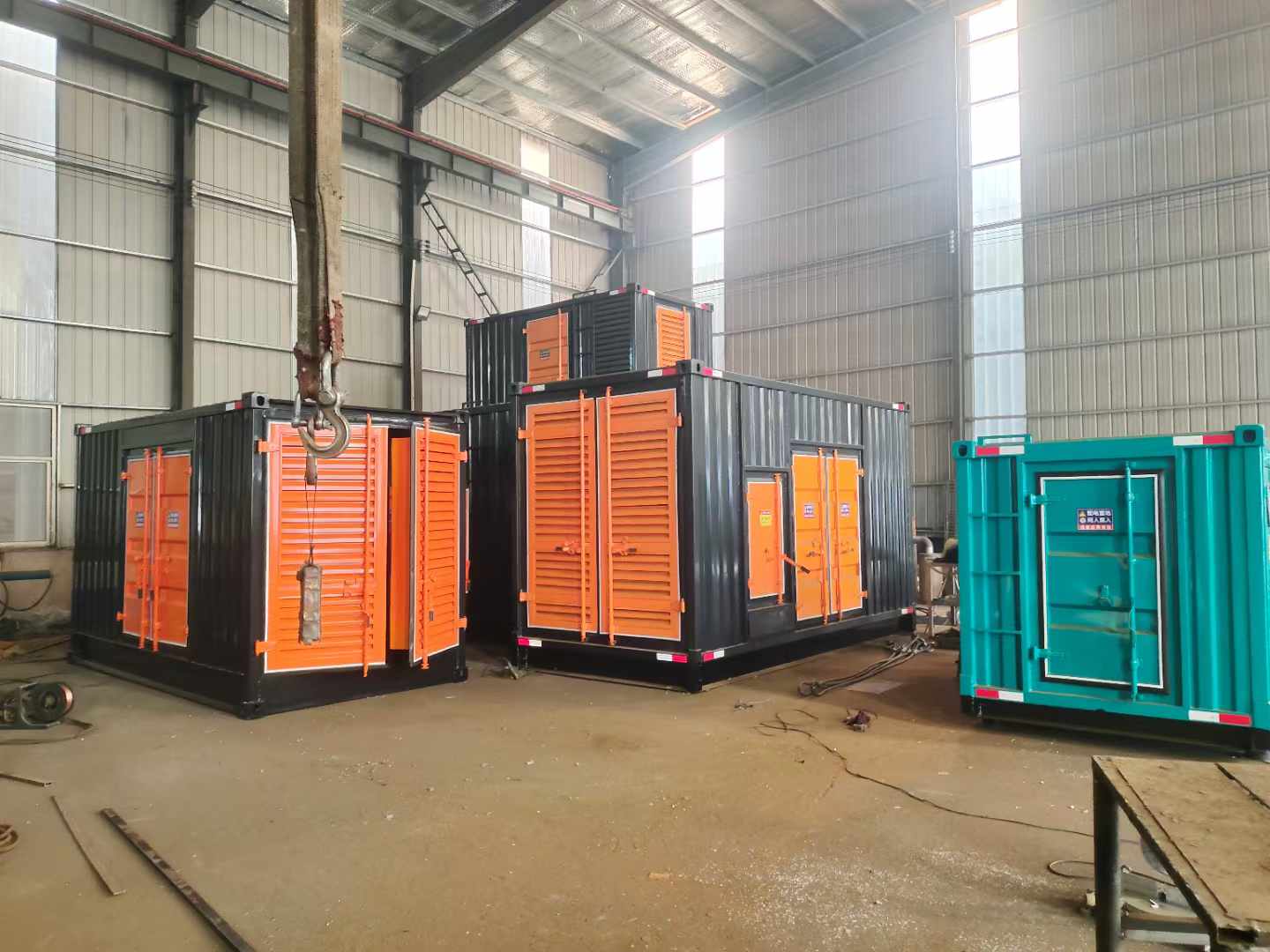 六合500kw柴油发电机组可以带动多少功率设备？